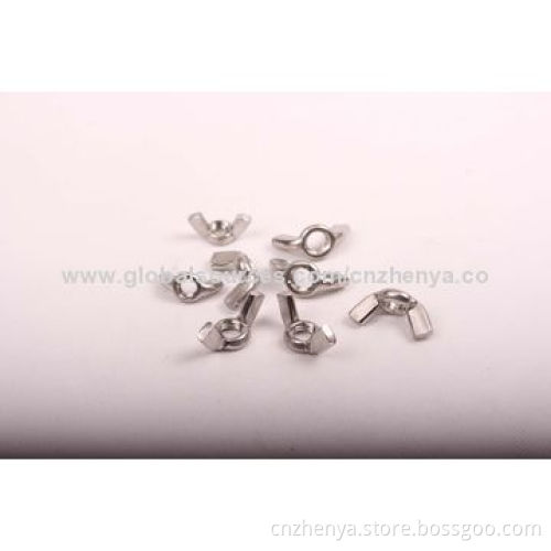 DIN315 Wing Nuts, Stainless Steel, White, Yellow, Blue, Black, Zinc Surface